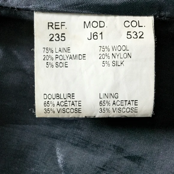 😃Carven A-line mini lined skirt sz L - Picture 6 of 6